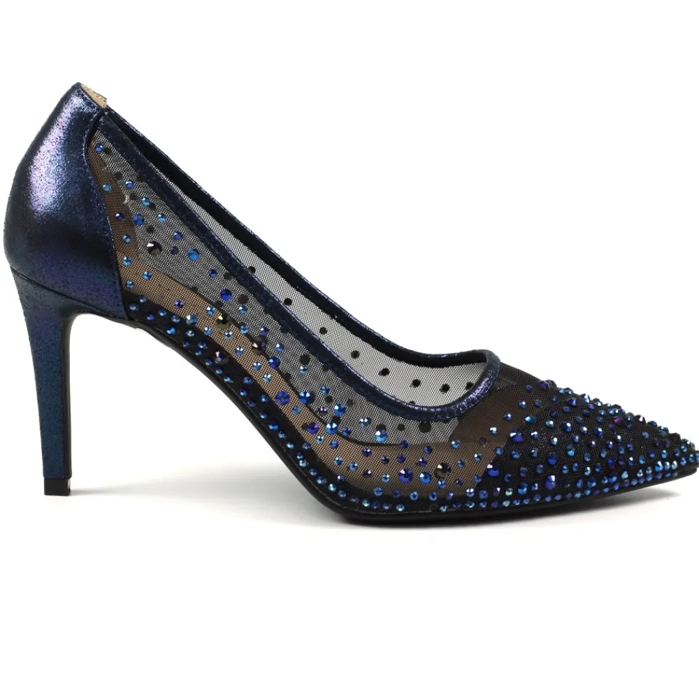 Shoes & Matching Bags | Courts-Lunar Shoes Argo Blue Mesh Court