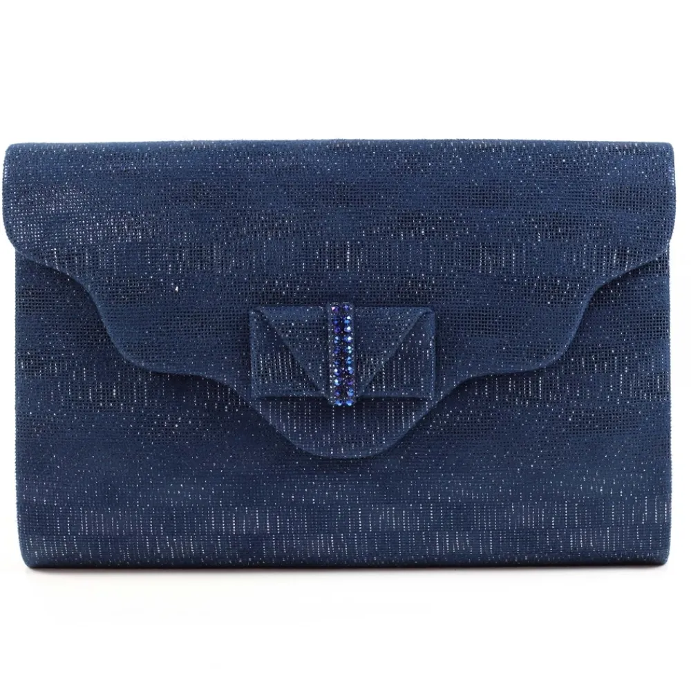 Shoes & Matching Bags | Clutch-Lunar Shoes Mira Navy Clutch Bag